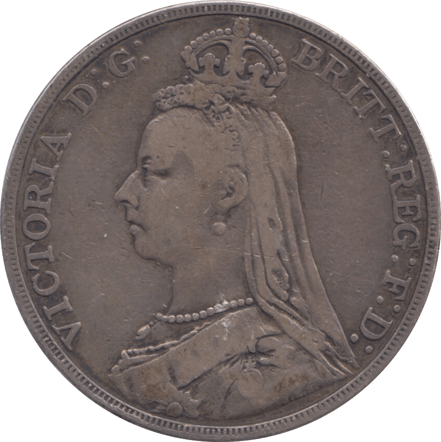 1891 CROWN ( FINE ) 5 - Crown - Cambridgeshire Coins