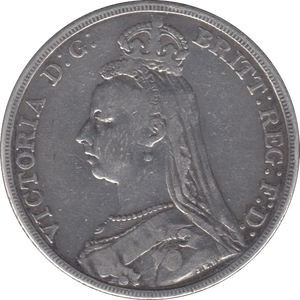 1891 CROWN ( FINE ) 6 - CROWN - Cambridgeshire Coins