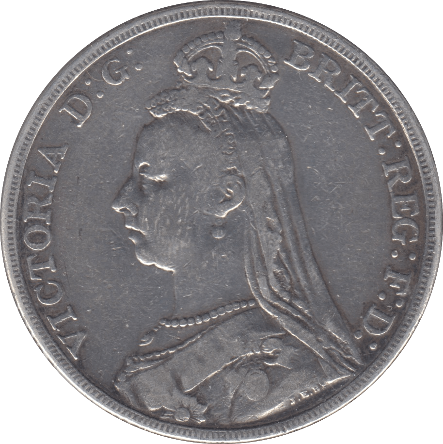 1891 CROWN ( FINE ) 6 - CROWN - Cambridgeshire Coins