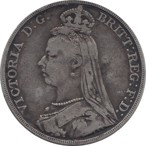 1891 CROWN ( FINE ) 6 - Crown - Cambridgeshire Coins