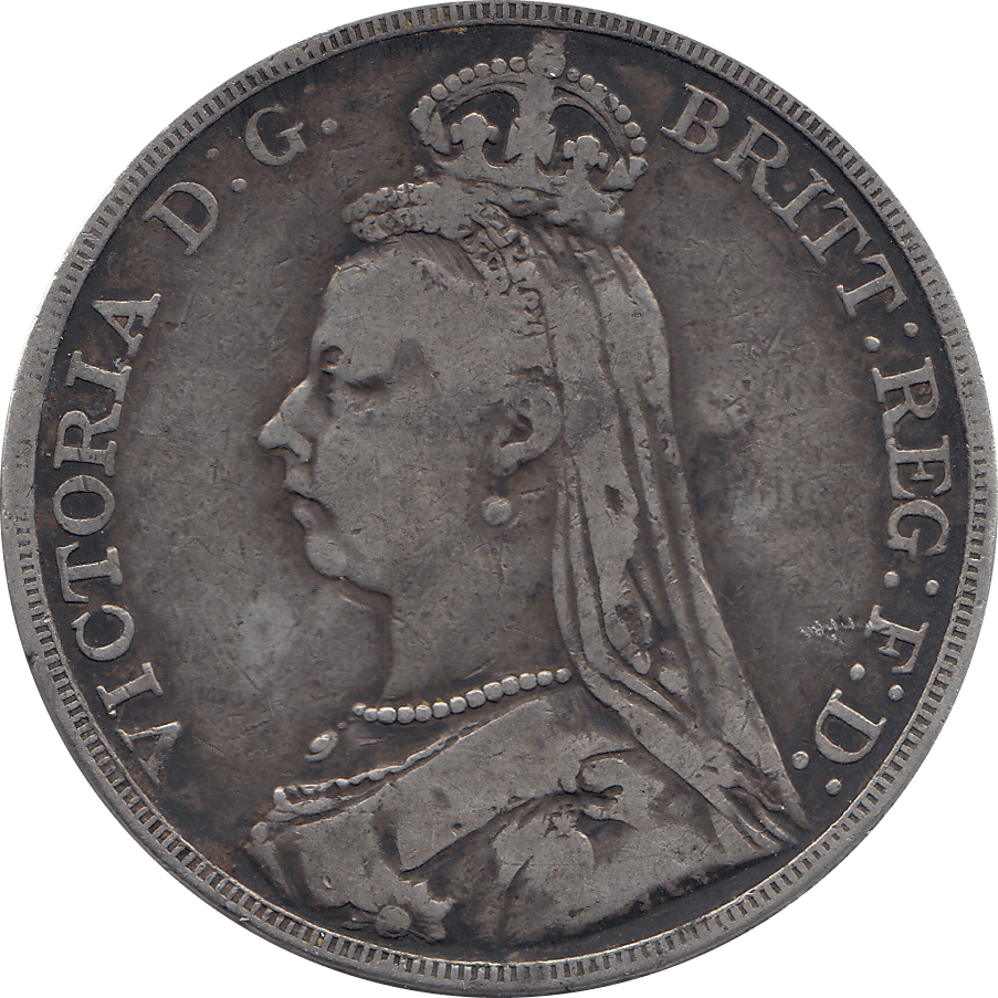 1891 CROWN ( FINE ) 6 - Crown - Cambridgeshire Coins