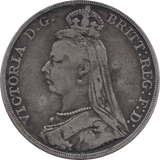 1891 CROWN ( FINE ) 6 - Crown - Cambridgeshire Coins