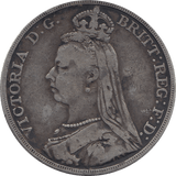 1891 CROWN ( FINE ) 6 - Crown - Cambridgeshire Coins