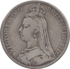 1891 CROWN ( FINE ) 6 - Crown - Cambridgeshire Coins