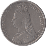 1891 CROWN ( FINE ) - Crown - Cambridgeshire Coins