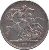 1891 CROWN ( GF ) - Crown - Cambridgeshire Coins