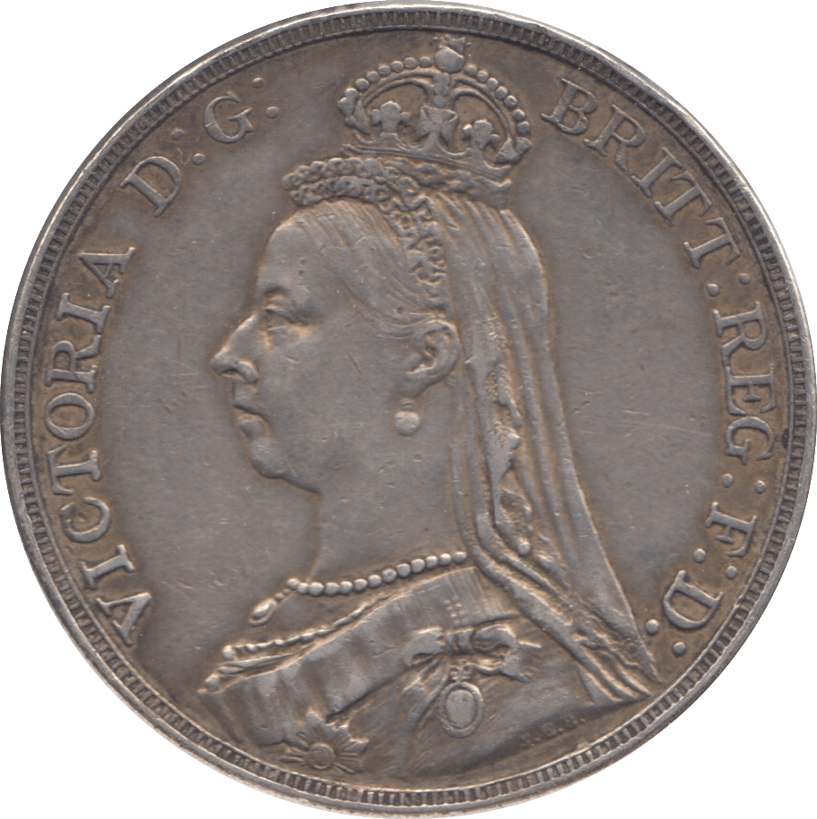 1891 CROWN ( GVF ) 3 - Crown - Cambridgeshire Coins