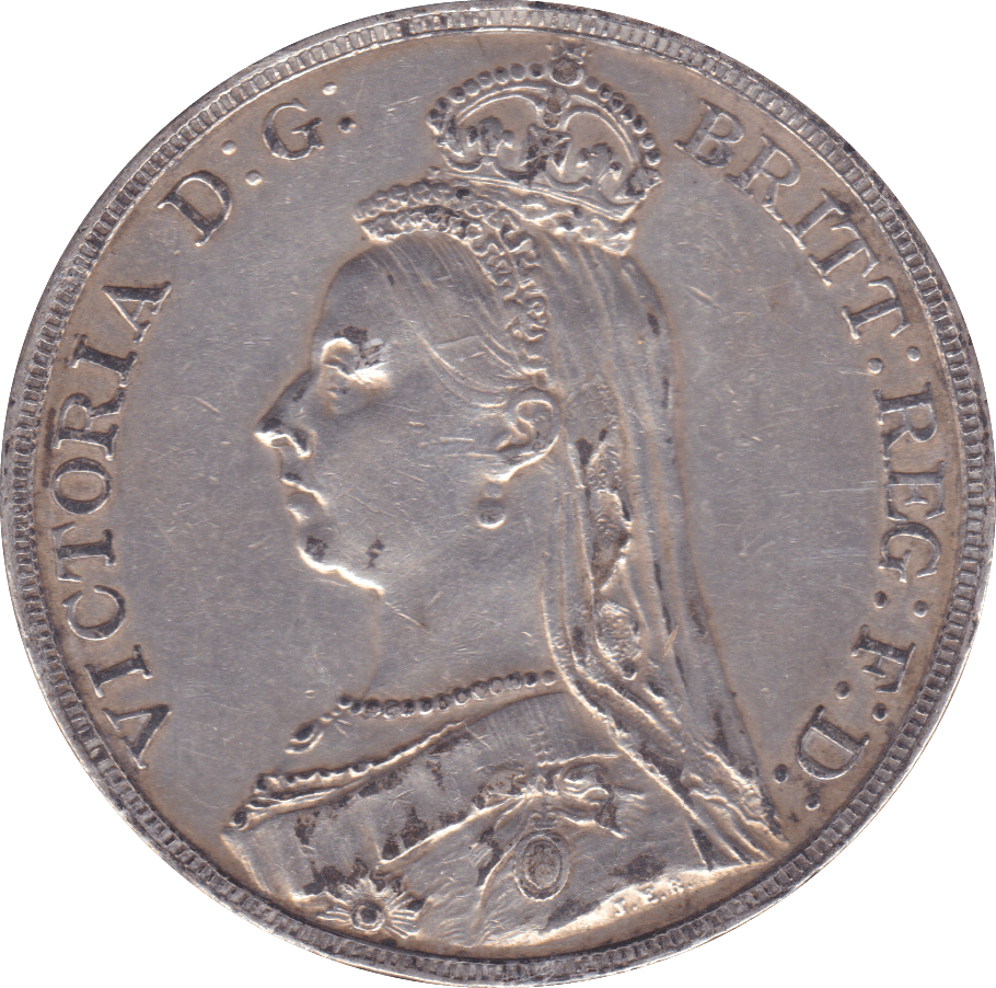 1891 CROWN ( GVF ) B - Crown - Cambridgeshire Coins