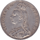 1891 CROWN ( GVF ) B - Crown - Cambridgeshire Coins