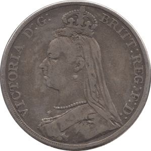 1891 CROWN ( VF ) 2 - Crown - Cambridgeshire Coins