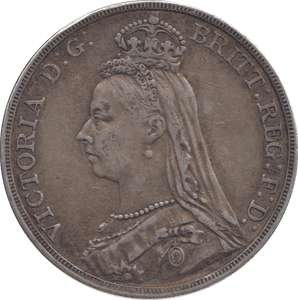 1891 CROWN ( VF ) 5 - CROWN - Cambridgeshire Coins