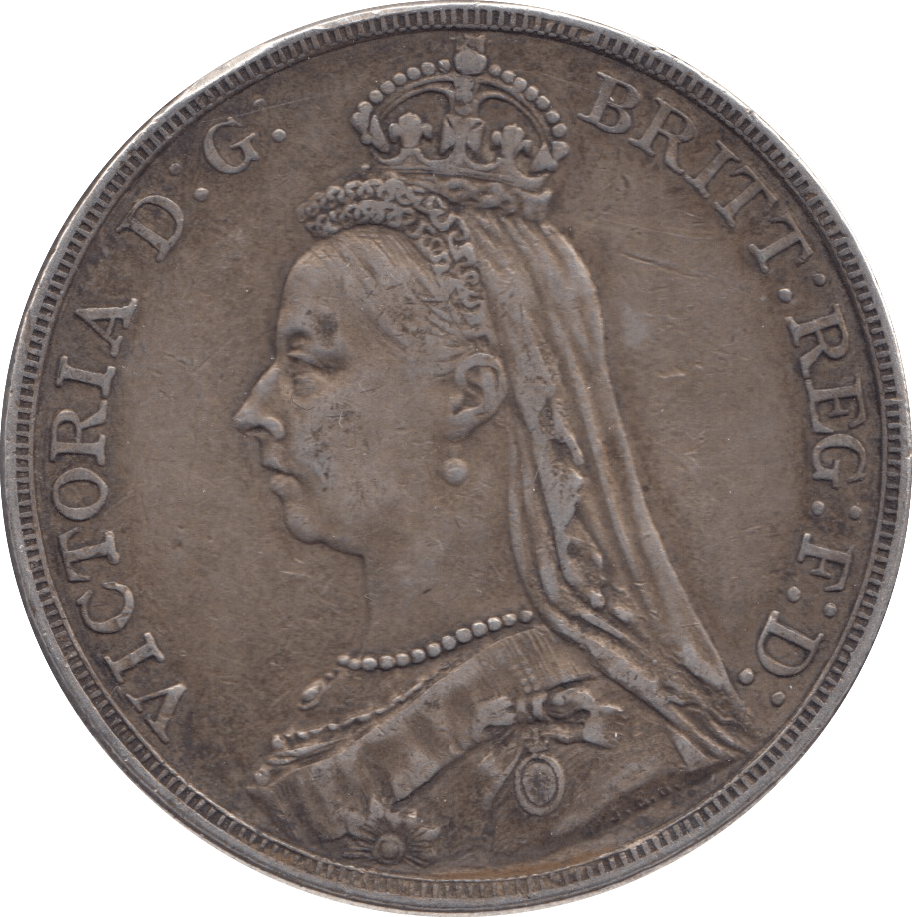 1891 CROWN ( VF ) 5 - CROWN - Cambridgeshire Coins