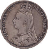 1891 CROWN ( VF ) - CROWN - Cambridgeshire Coins