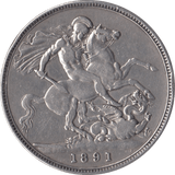 1891 CROWN ( VF ) - Crown - Cambridgeshire Coins