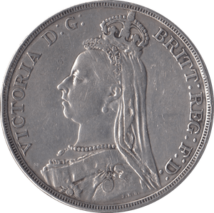 1891 CROWN ( VF ) - Crown - Cambridgeshire Coins