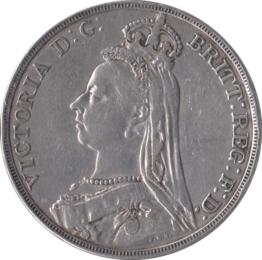 1891 CROWN ( VF ) - Crown - Cambridgeshire Coins