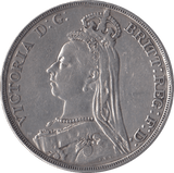 1891 CROWN ( VF ) - Crown - Cambridgeshire Coins