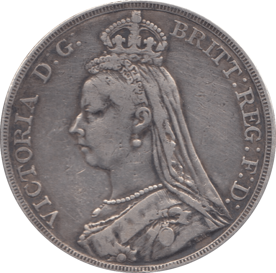 1891 CROWN ( VF ) - Crown - Cambridgeshire Coins