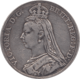 1891 CROWN ( VF ) - Crown - Cambridgeshire Coins