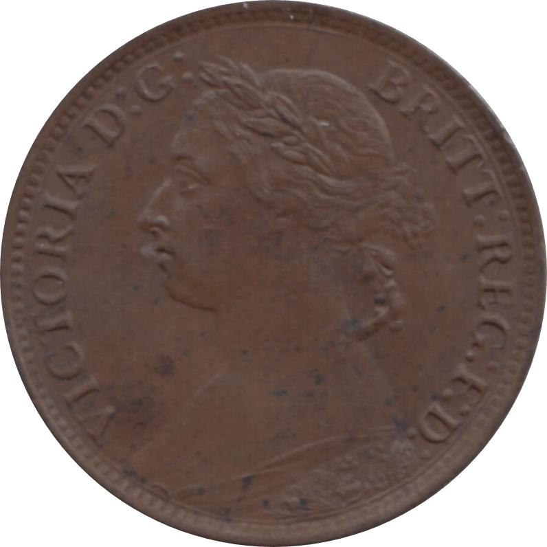 1891 FARHTING 2 ( AUNC ) 64 - Farthing - Cambridgeshire Coins
