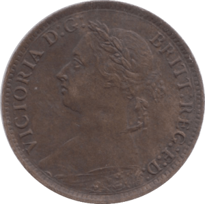 1891 FARTHING ( EF ) 18 - Farthing - Cambridgeshire Coins