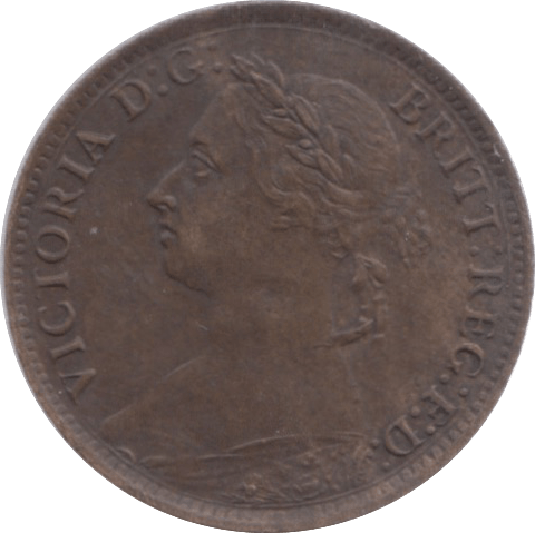 1891 FARTHING ( EF ) 18 - Farthing - Cambridgeshire Coins
