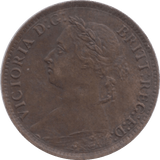 1891 FARTHING ( EF ) 18 - Farthing - Cambridgeshire Coins
