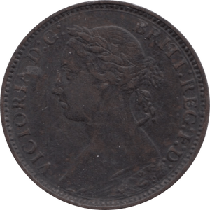 1891 FARTHING ( EF ) 1 - Farthing - Cambridgeshire Coins