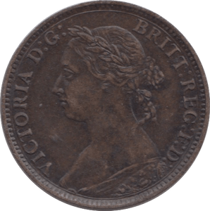 1891 FARTHING ( EF ) 23 - Farthing - Cambridgeshire Coins
