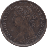 1891 FARTHING ( EF ) 23 - Farthing - Cambridgeshire Coins