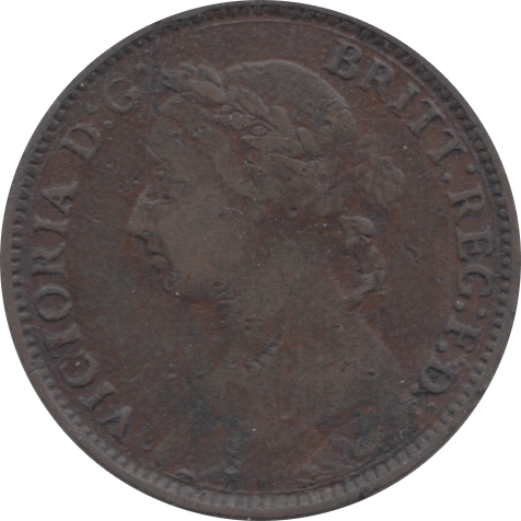 1891 FARTHING ( FAIR ) - Farthing - Cambridgeshire Coins