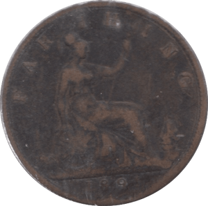 1891 FARTHING ( GF ) - Farthing - Cambridgeshire Coins