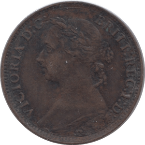 1891 FARTHING ( VF ) - Farthing - Cambridgeshire Coins