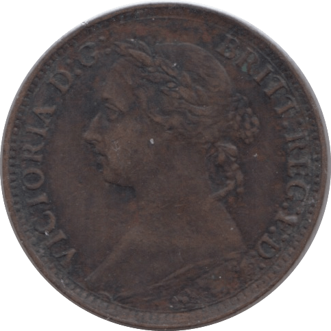 1891 FARTHING ( VF ) - Farthing - Cambridgeshire Coins