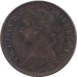 1891 FARTHING ( VF ) - Farthing - Cambridgeshire Coins
