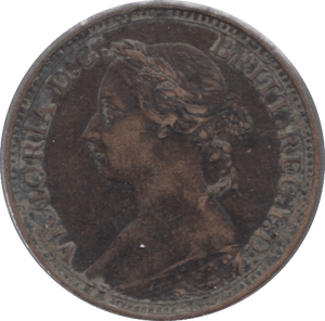 1891 FARTHING ( VF ) - Farthing - Cambridgeshire Coins