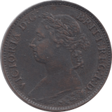 1891 FARTHING ( VF ) - Farthing - Cambridgeshire Coins