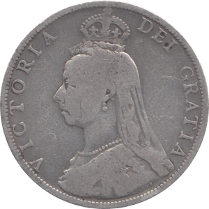 1891 FLORIN ( FINE ) 4 - Florin - Cambridgeshire Coins