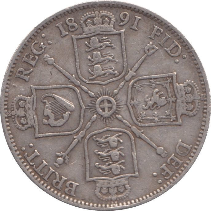 1891 FLORIN ( GF ) 1 - Florin - Cambridgeshire Coins