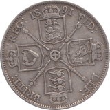 1891 FLORIN ( GF ) 1 - Florin - Cambridgeshire Coins