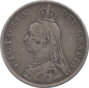 1891 FLORIN ( GF ) - Florin - Cambridgeshire Coins