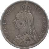 1891 FLORIN ( GF ) - Florin - Cambridgeshire Coins