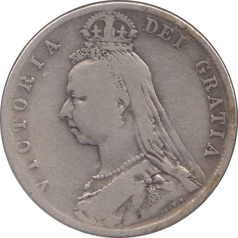 1891 HALFCROWN ( FINE ) 3 - Halfcrown - Cambridgeshire Coins