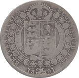 1891 HALFCROWN ( FINE ) 6 - Halfcrown - Cambridgeshire Coins