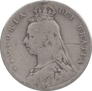 1891 HALFCROWN ( FINE ) 6 - Halfcrown - Cambridgeshire Coins