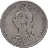 1891 HALFCROWN ( FINE ) - Halfcrown - Cambridgeshire Coins