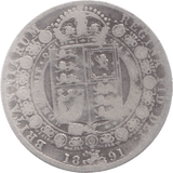 1891 HALFCROWN ( NF ) 6 - Halfcrown - Cambridgeshire Coins