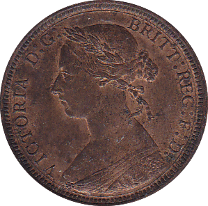 1891 HALFPENNY ( AUNC ) - Halfpenny - Cambridgeshire Coins
