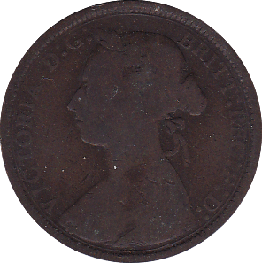 1891 HALFPENNY ( F ) - Halfpenny - Cambridgeshire Coins
