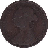 1891 HALFPENNY ( F ) - Halfpenny - Cambridgeshire Coins
